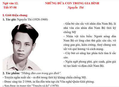 Những đứa con trong gia đình