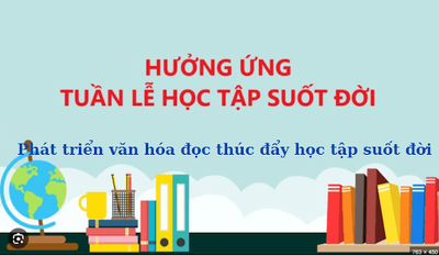 Kế hoạch hưởng ứng Tuần lễ học tập suốt đời 2024 của ngành Giáo dục và Đào tạo Thành phố