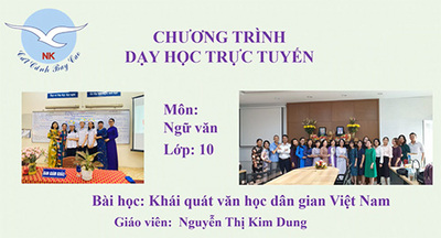 Bài 3: Khái quát văn học dân gian Việt Nam