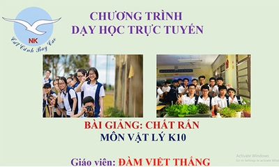 Bài 34 : Chất rắn