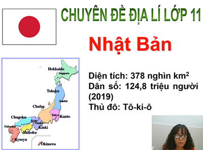 Bài 9. Nhật Bản Tiết 1. Tự nhiên, dân cư và xã hội
