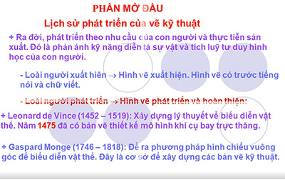 Bài 1: Tiêu chuẩn trình bày bản vẽ kỹ thuật