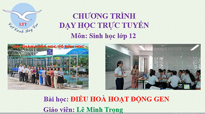Bài 3: Điều hòa hoạt động của gen.