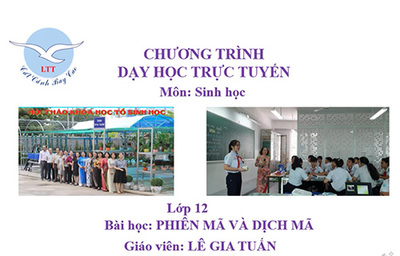 Bài 2: Phiên mã và dịch mã.