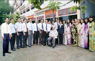 Nhân sự tổ Hóa