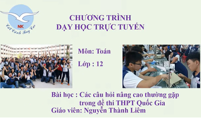 TOÁN 12 : BÀI 10 : CÁC CÂU HỎI NÂNG CAO THƯỜNG GẶP TRONG ĐỀ THI THPT QUỐC GIA